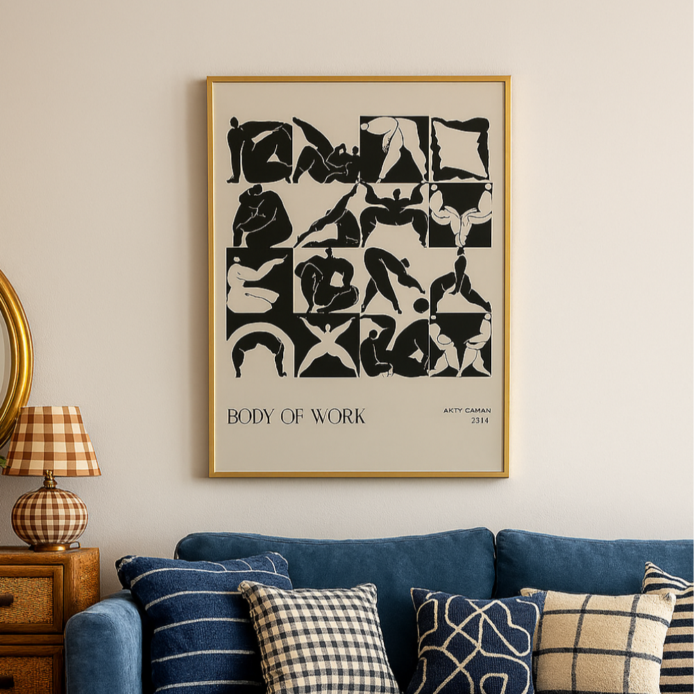 Cuadro "Body of Work (Noir)"