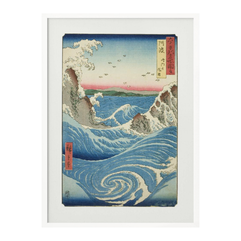 Cuadro "Awa Province Naruto Whirlpools"