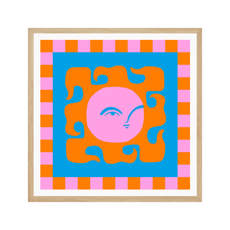 Cuadro "Sun's Playful Gaze"