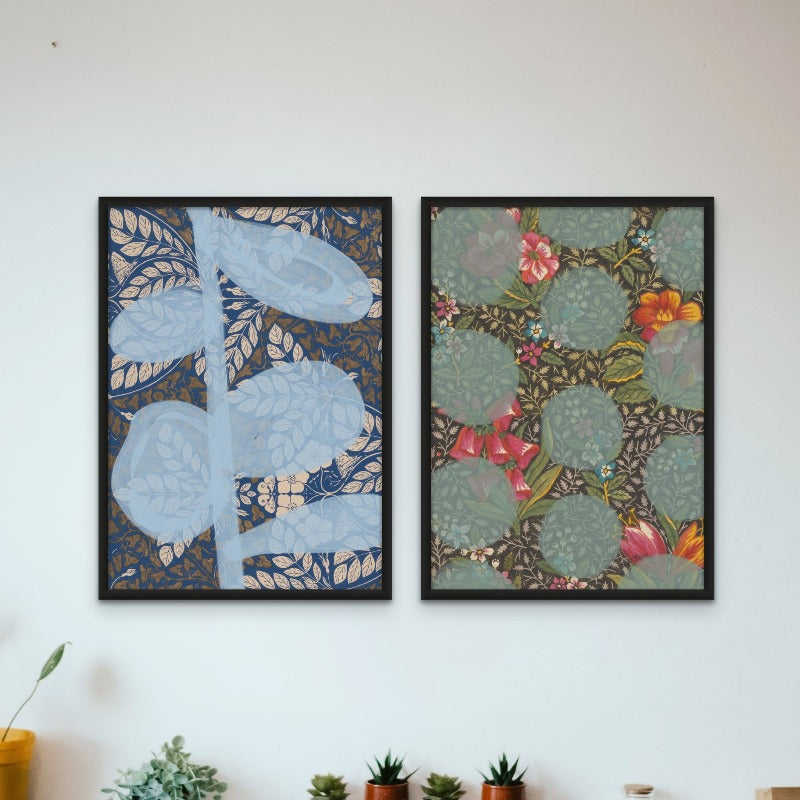 Colourful Flower Art Print