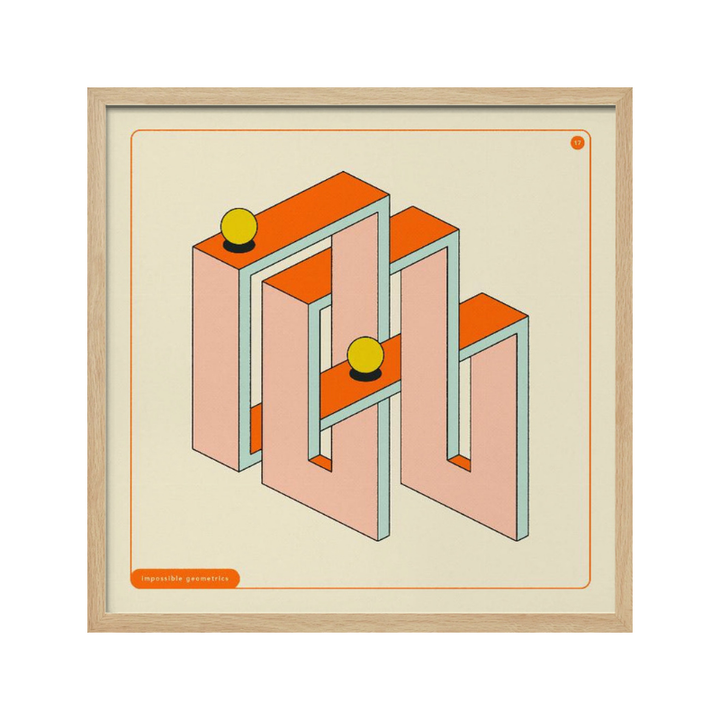 Cuadro "Impossible Geometrics 1"