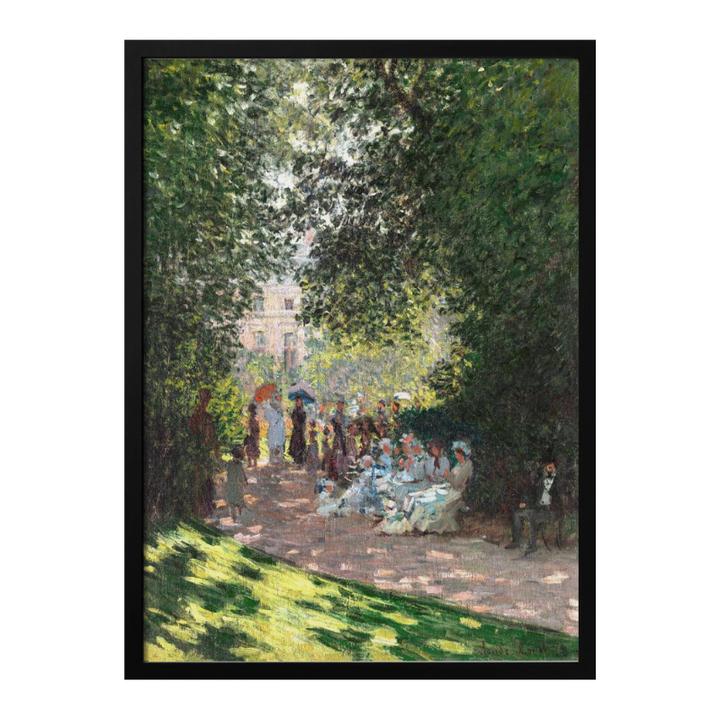 Cuadro "The Parc Monceau (1878)"