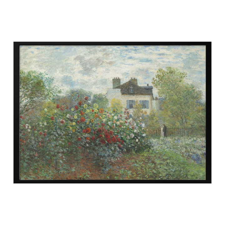 Cuadro "The Artist’s Garden at Argenteuil (1873)"