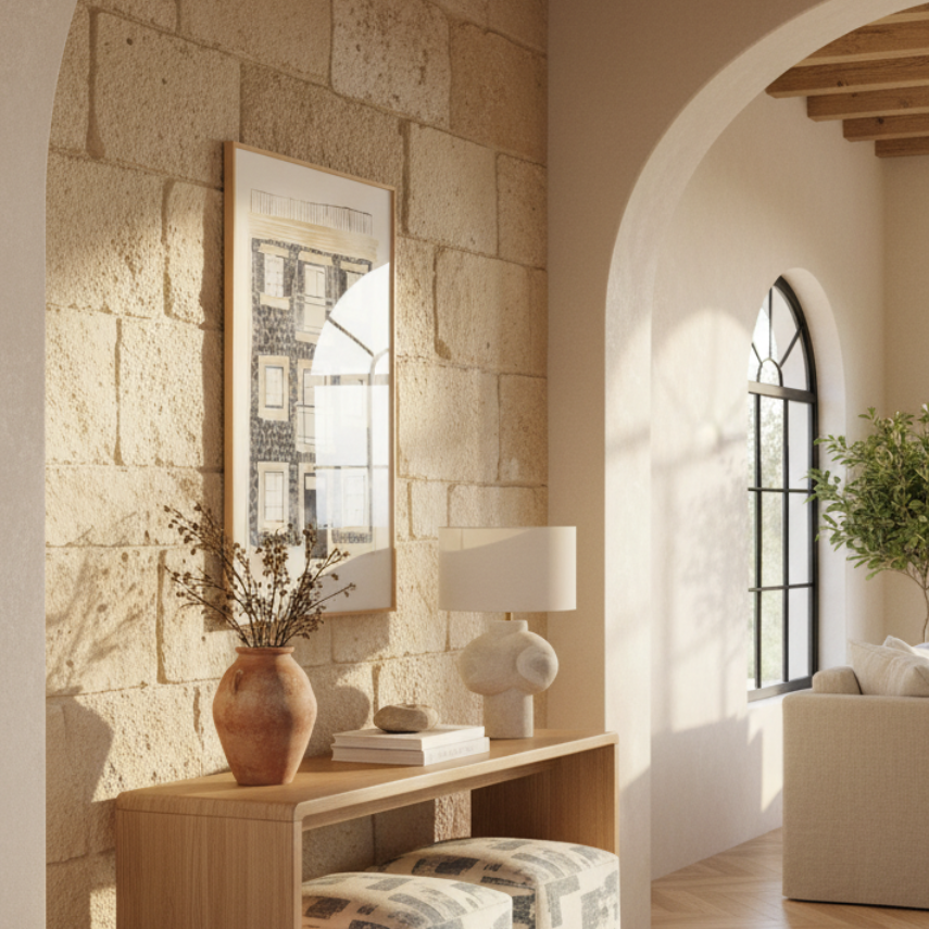 Cuadro "Blue Portuguese Building"