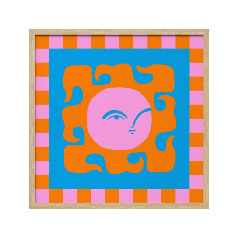 Cuadro "Sun's Playful Gaze"