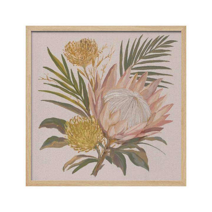 Cuadro "Blush Protea Bouquet"