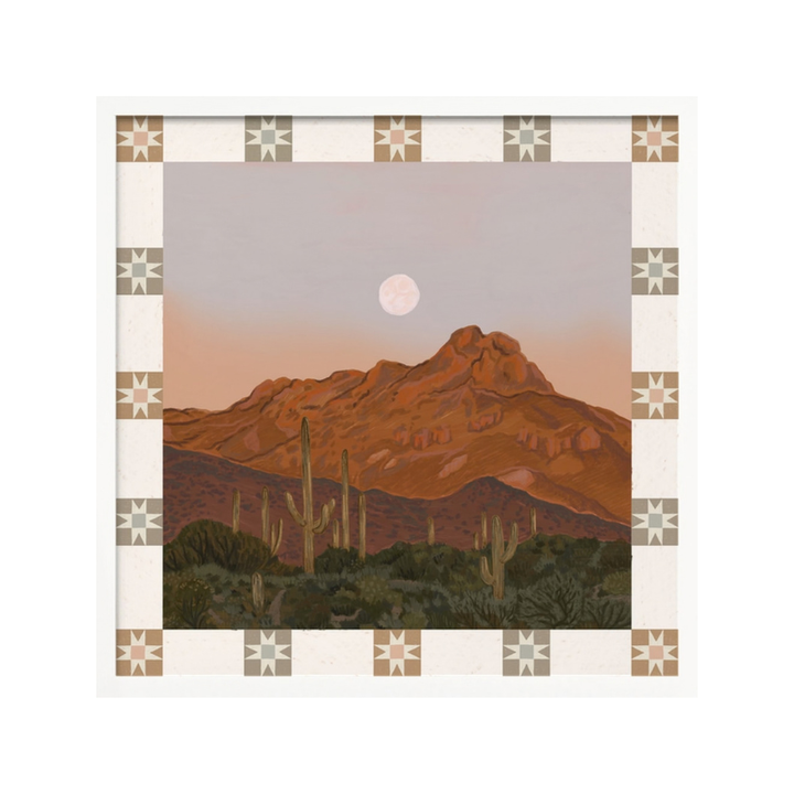 Cuadro "Southwest Desert Moon"