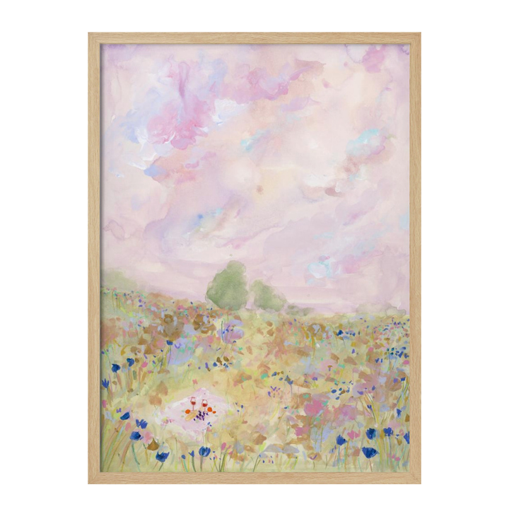 Cuadro "Pastel Meadow Bliss"