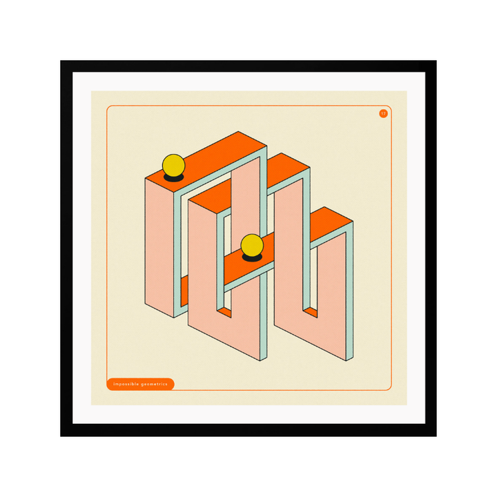 Cuadro "Impossible Geometrics 1"