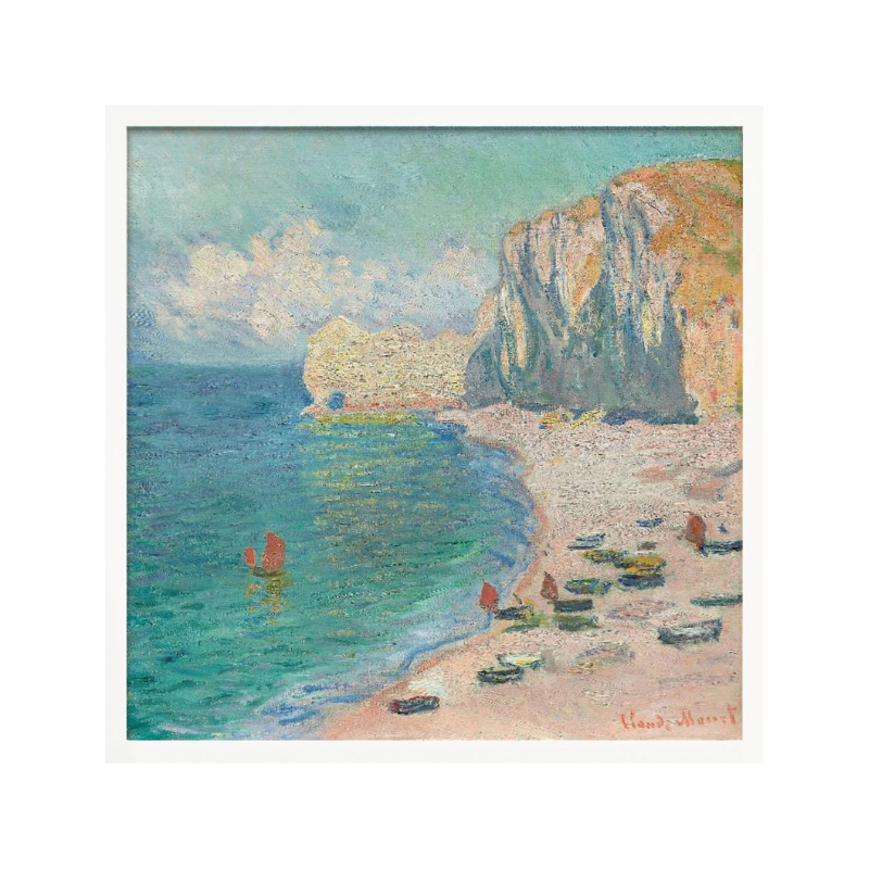 Cuadro “The Cliffs at Etretat (1885)”