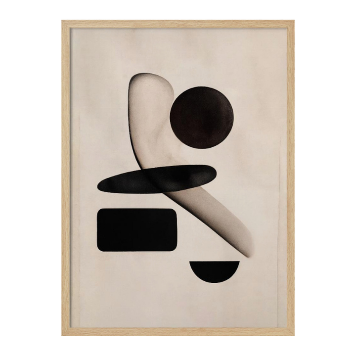 Mid Century Modern Objects Art Print