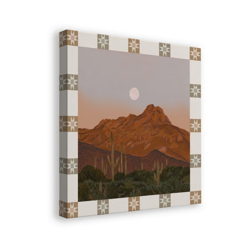 Cuadro "Southwest Desert Moon"