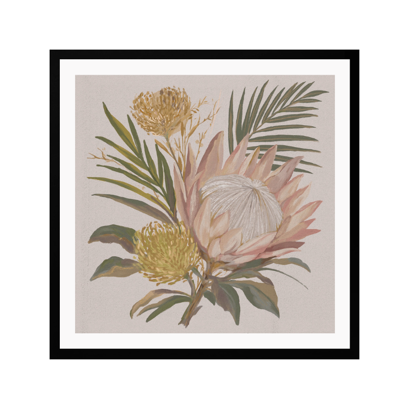 Cuadro "Blush Protea Bouquet"