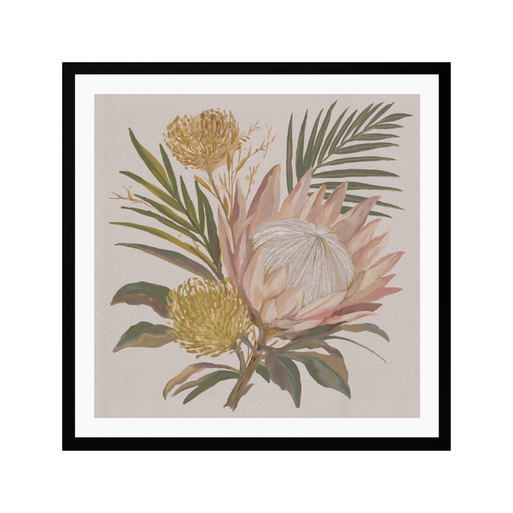 Cuadro "Blush Protea Bouquet"