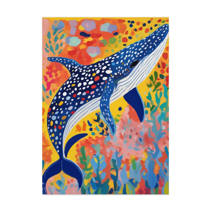 Spotted Whale Art Print