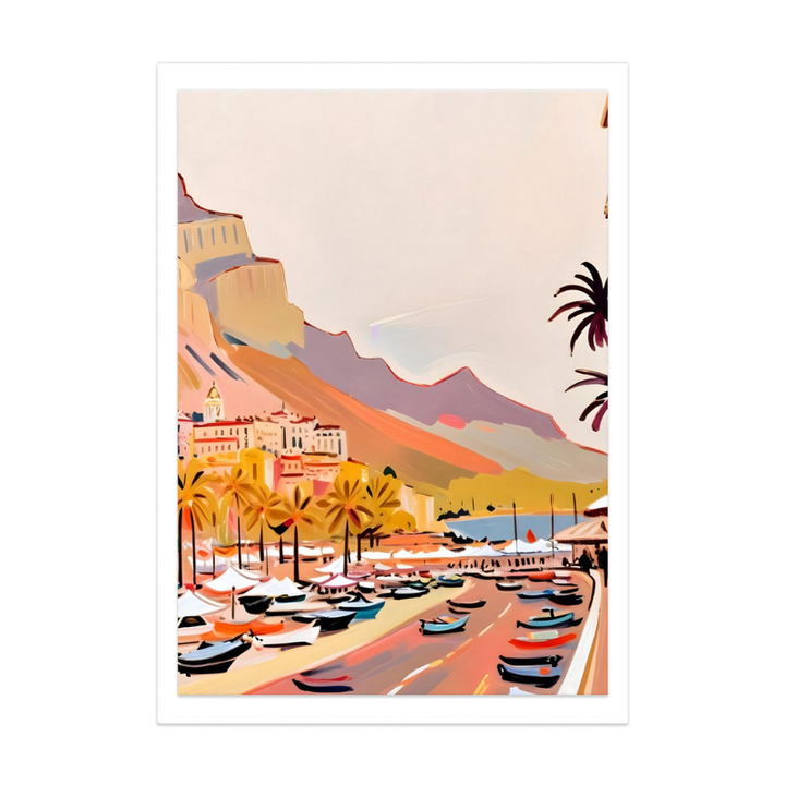 Monte Carlo Romance Art Print