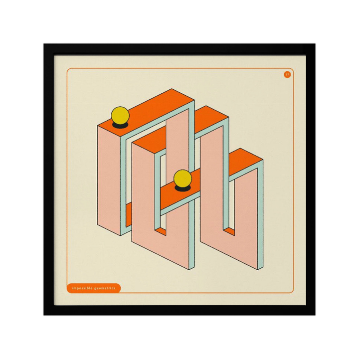Cuadro "Impossible Geometrics 1"
