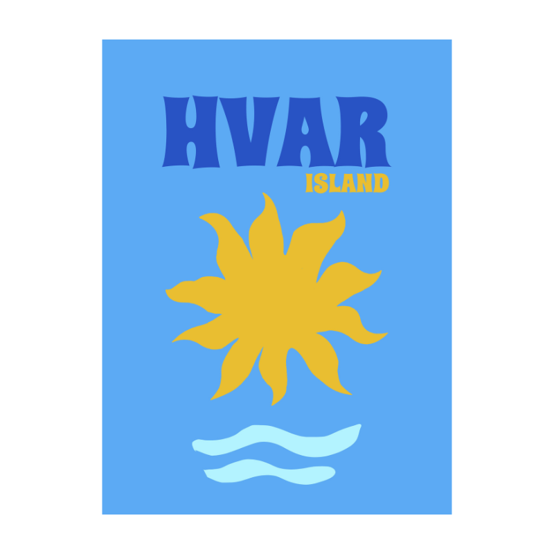 Hvar Art Print