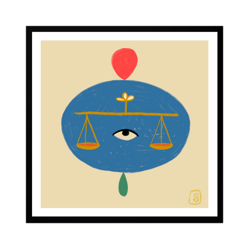 Cuadro "Libra"