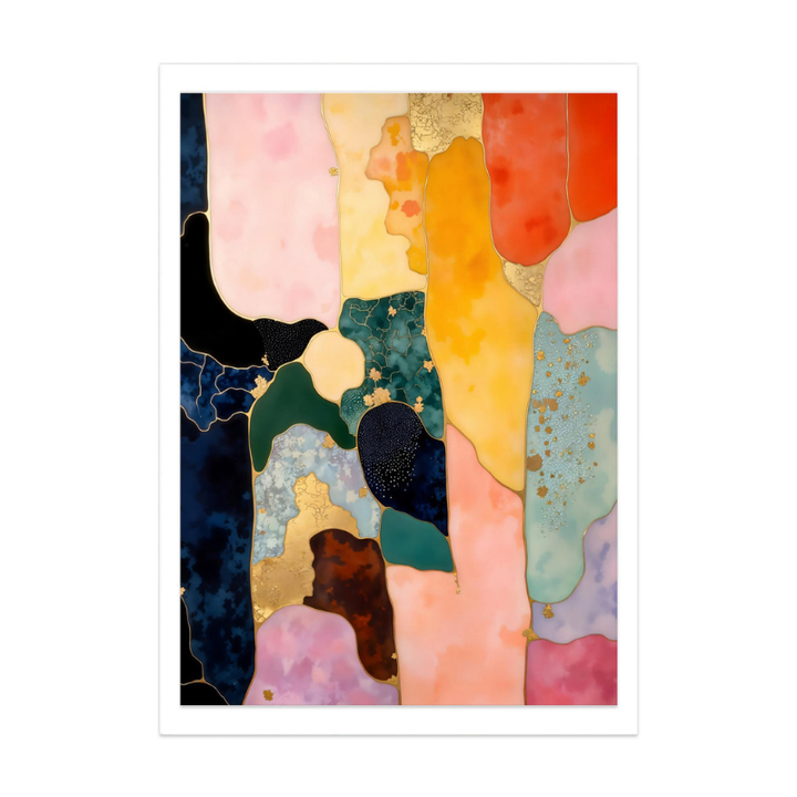 Luxe Mosaic Art Print