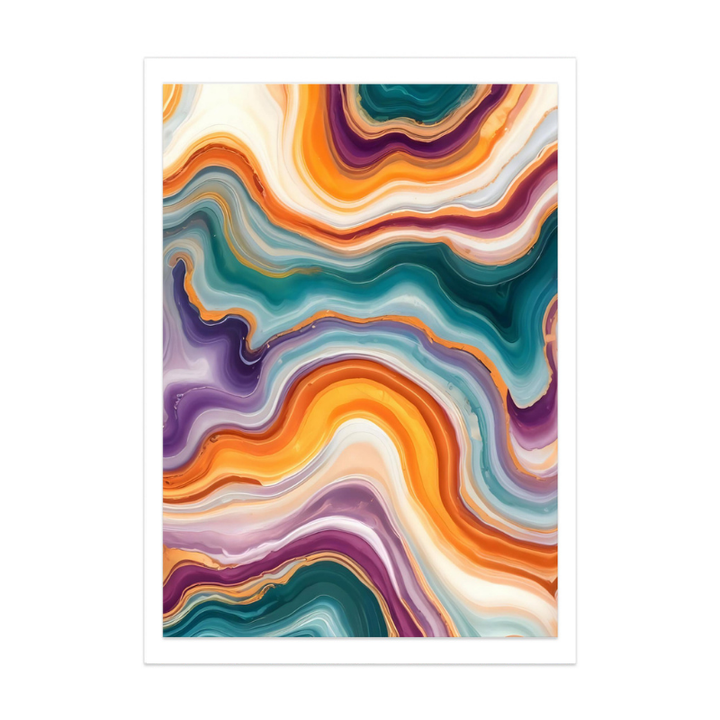 Serenity Agate II Art Print