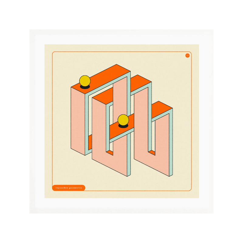 Cuadro "Impossible Geometrics 1"