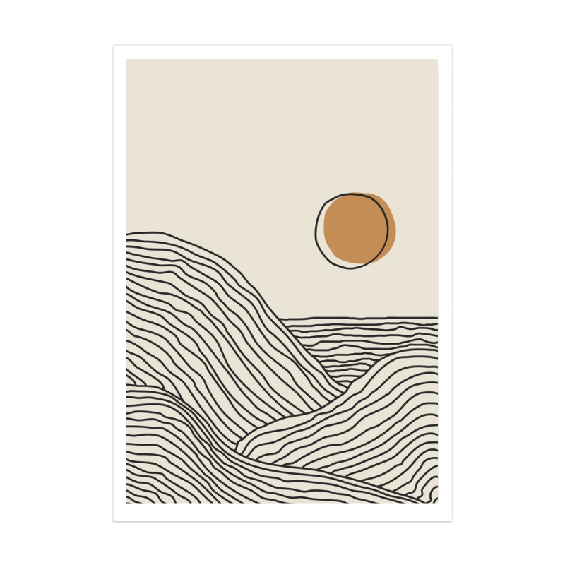 Boho Sunset Collection #2 Art Print