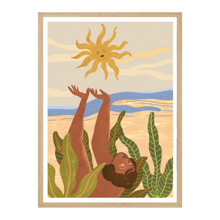 Sun Worship Art Print