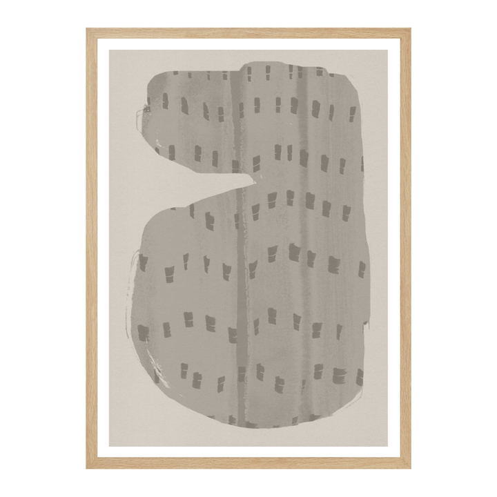 Cuadro "Textured Gray Abstract"