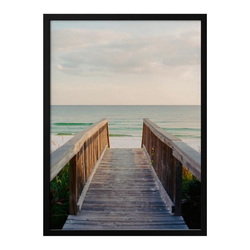 Pastel Ocean Sunset VIII Art Print