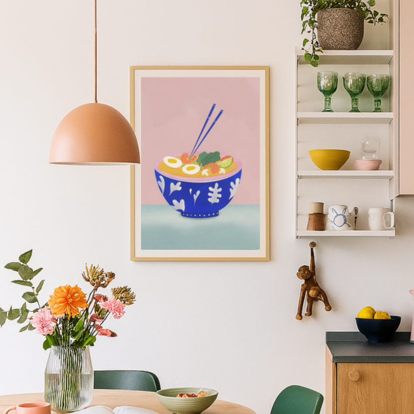 Cuadro "Ramen Bowl"