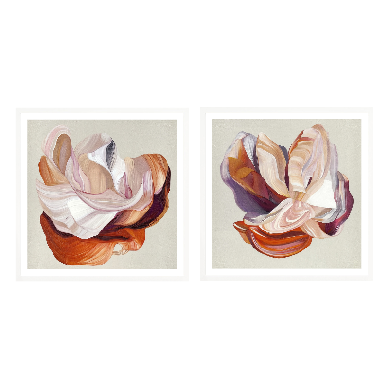 Set de cuadros "Flow Flower"