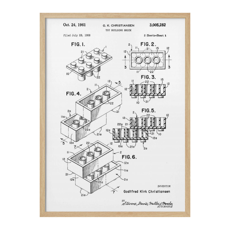 Lego NAo1 Art Print