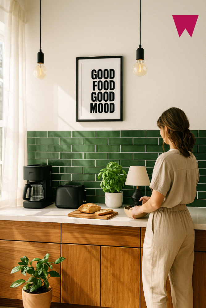 Cuadro "Good Food, Good Mood"