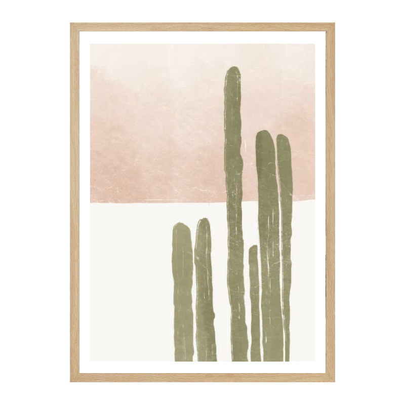 Cuadro "Desert Saguaro III"