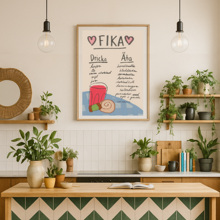 Cuadro "Fika"