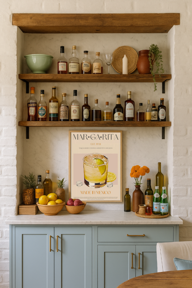 Cuadro "Margarita Print Cocktail"