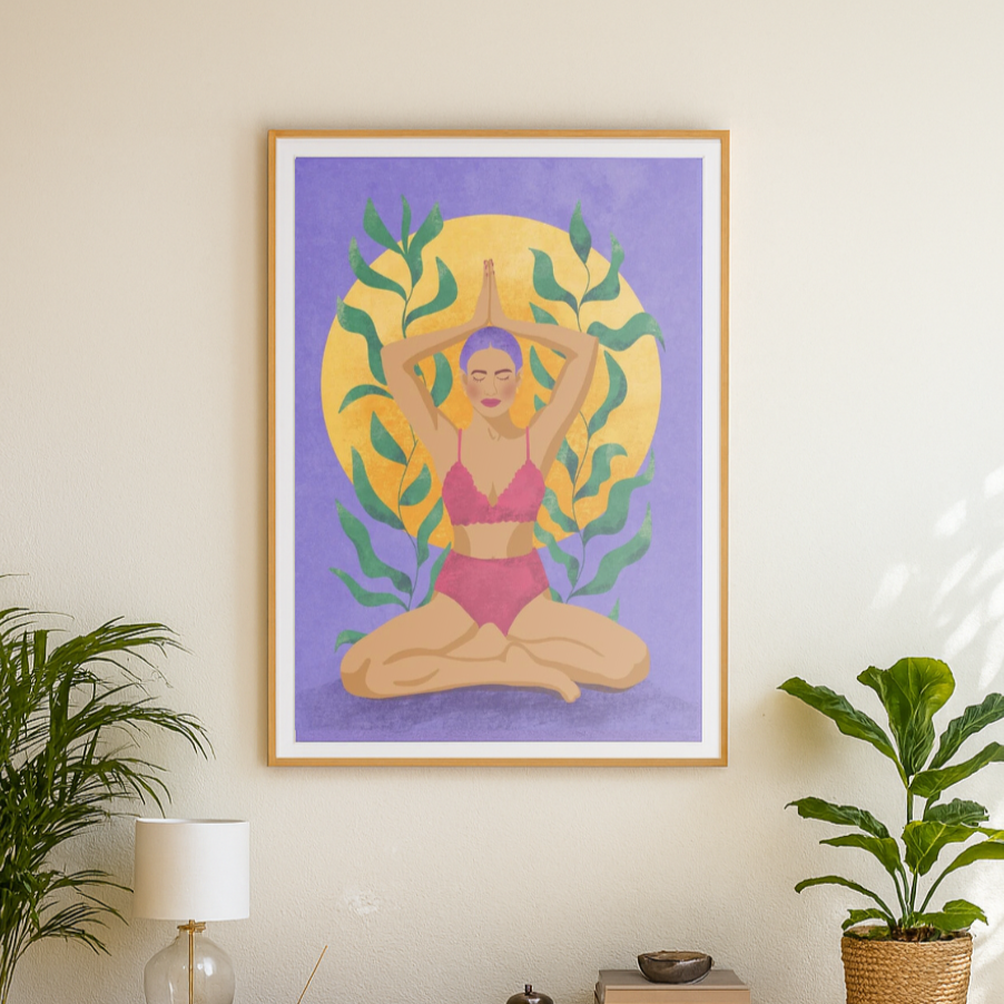 Cuadro "Meditation"
