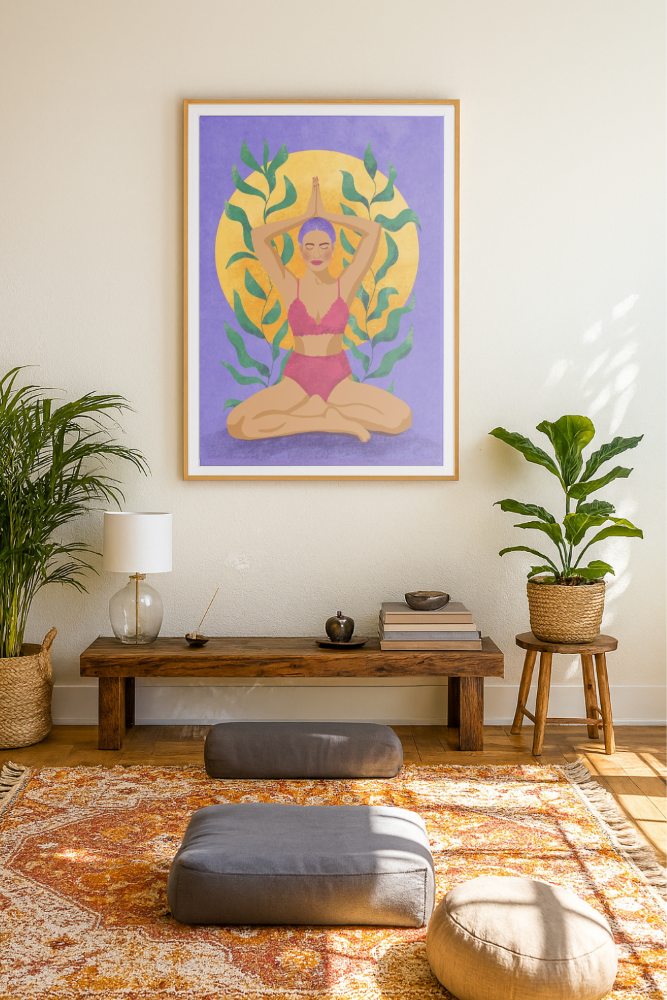 Cuadro "Meditation"