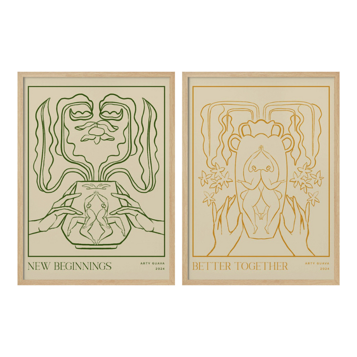 Set "Roots and Renewal" Art Prints