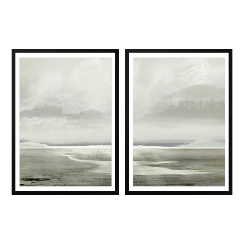 Set "Lakes" Art Prints