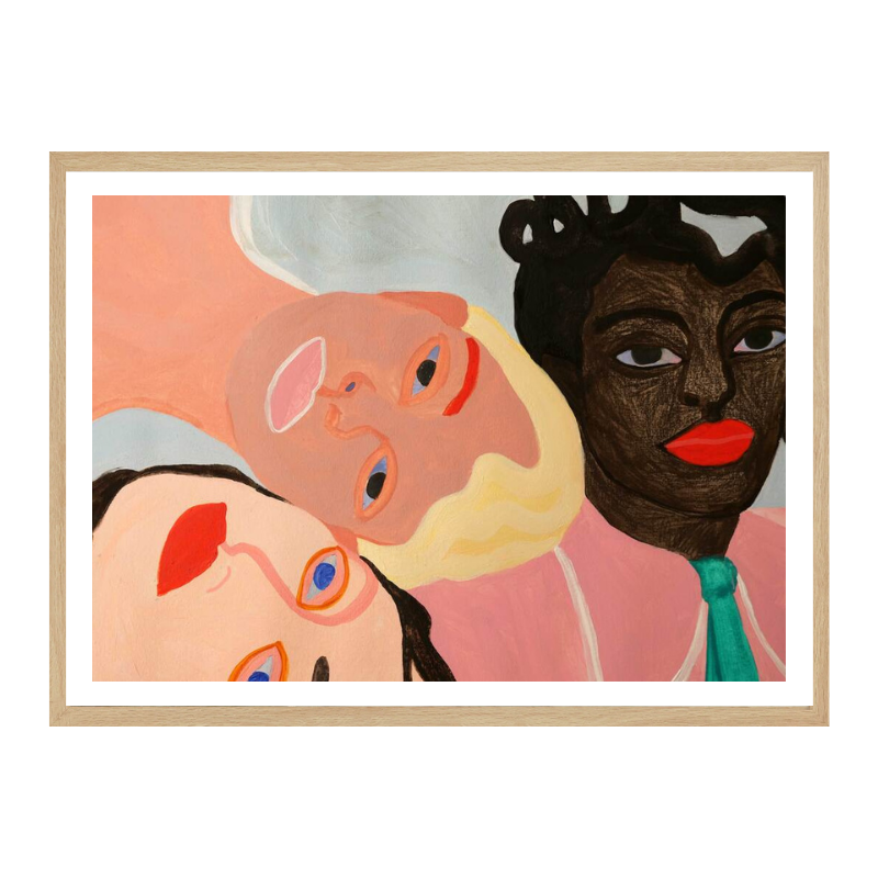 Cuadro "Three Diverse Faces"