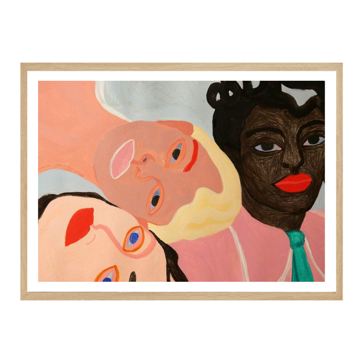 Cuadro "Three Diverse Faces"