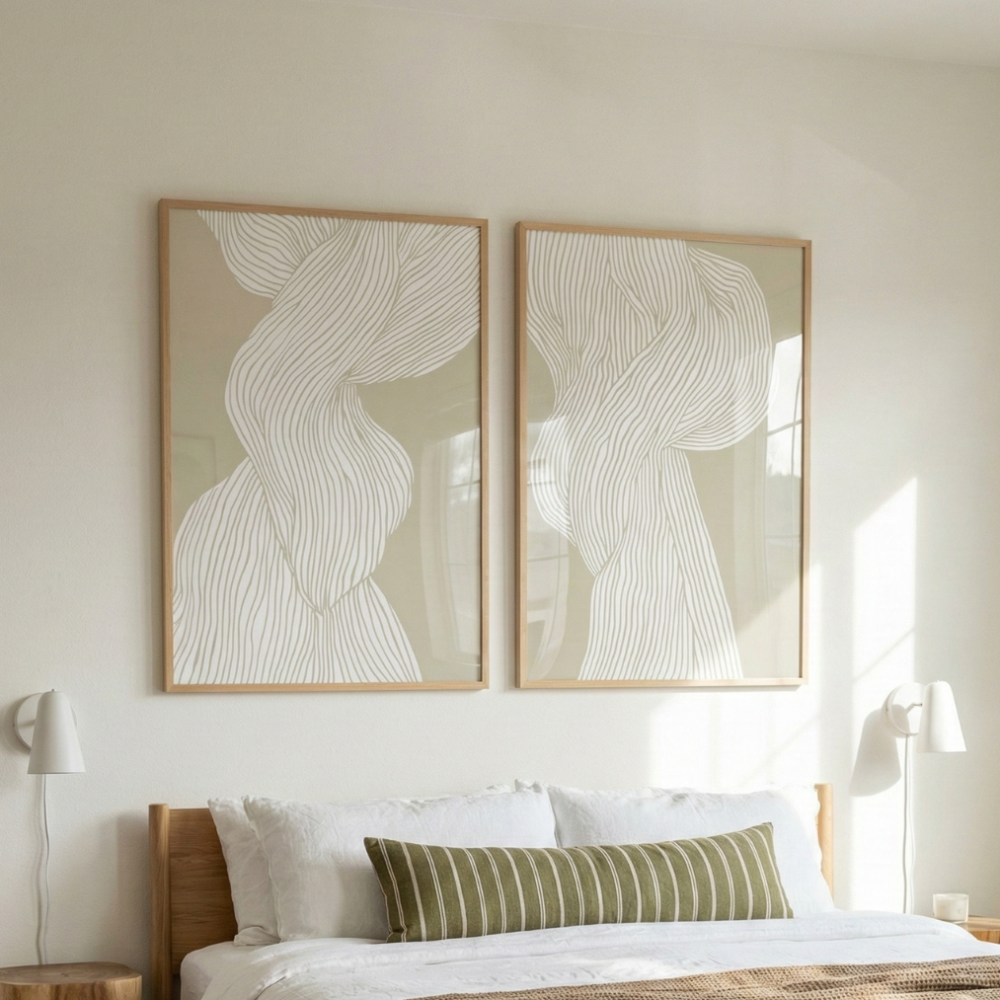 Cuadro "Fibers No 1"