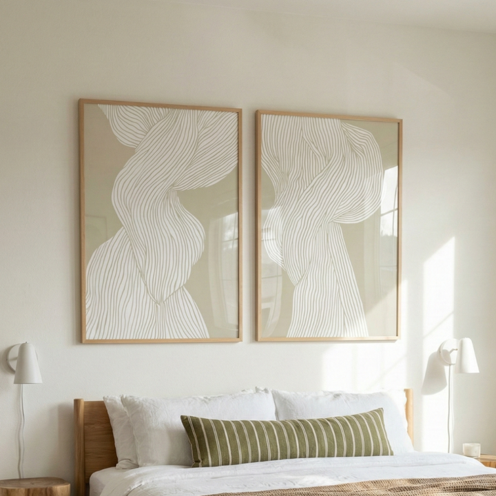 Cuadro "Fibers No 1"