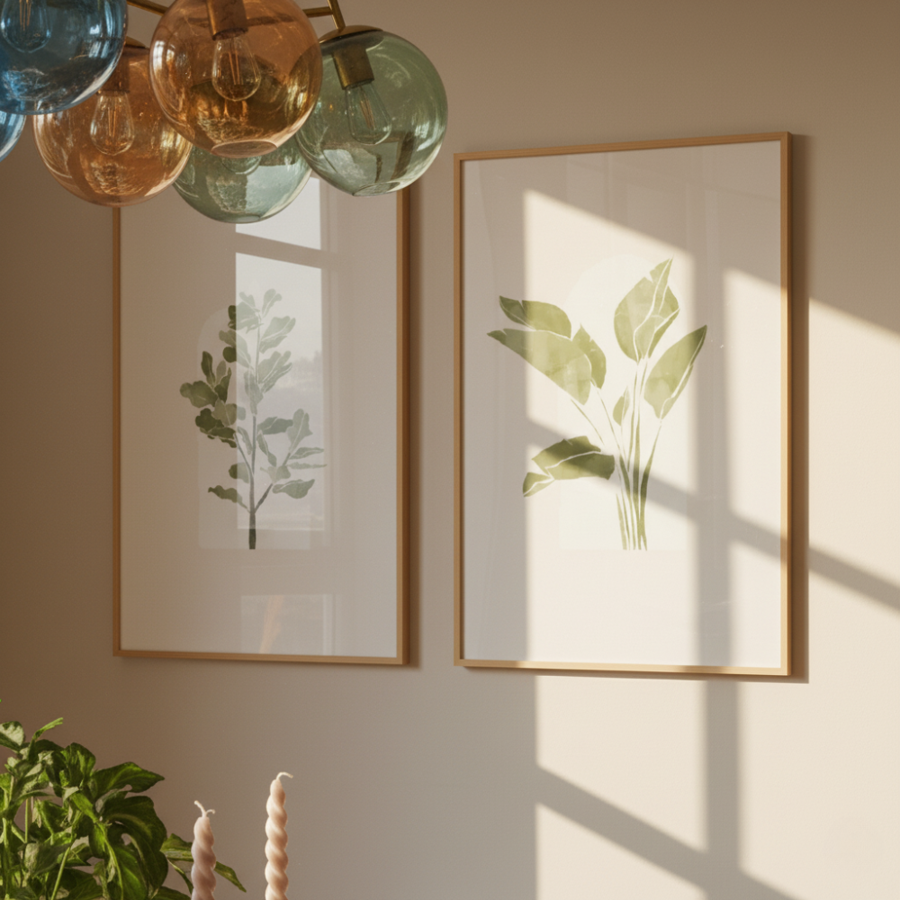 Cuadro "Tropical Window IV"