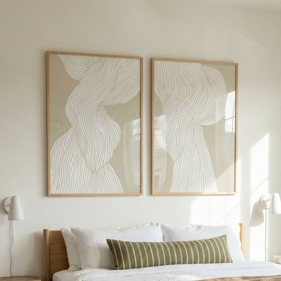 Cuadro "Fibers No 2"