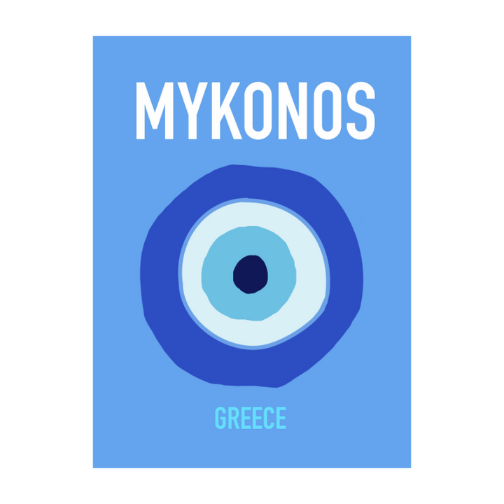 Mykonos Art Print