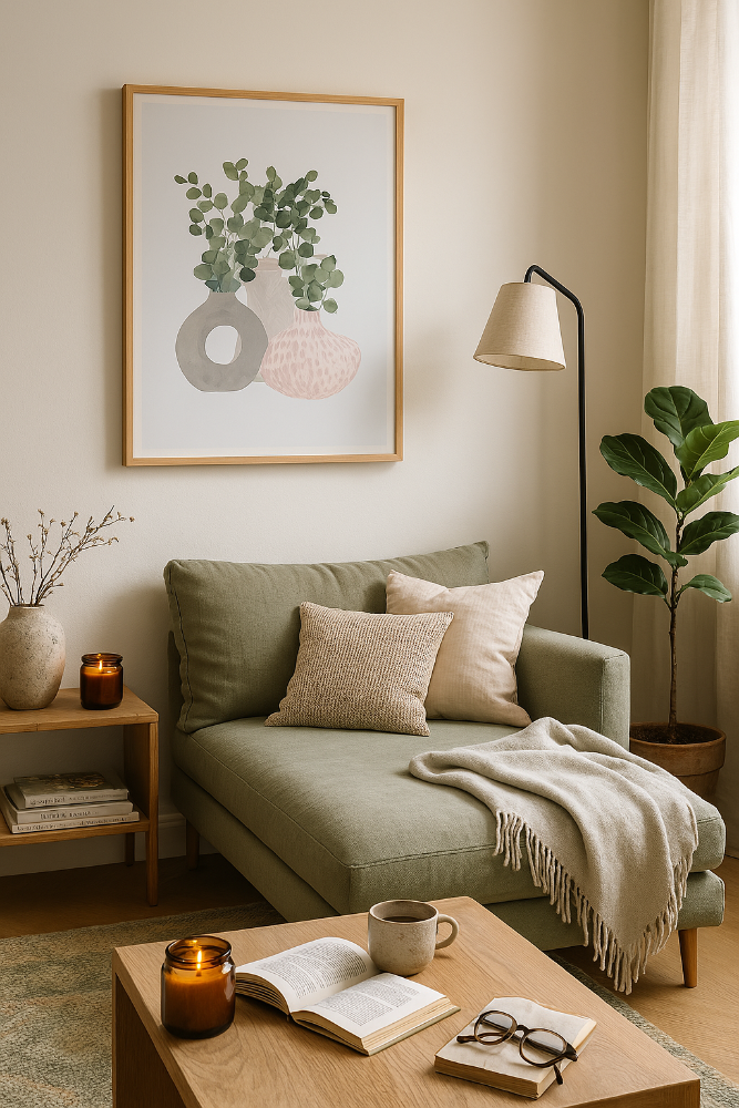 Cuadro "Scandi Japandi Plants"