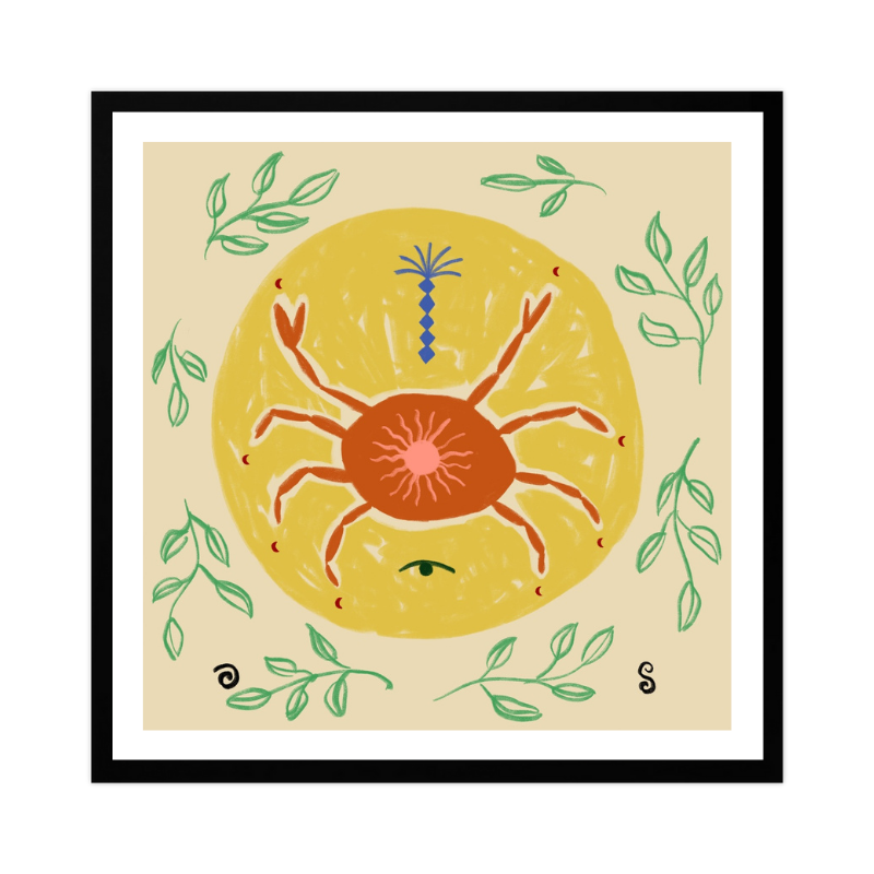 Cuadro "Celestial Crab Dance"
